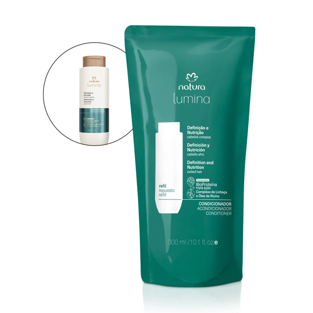 Natura LUMINA Intensivo Cabelos Crespos / Refill Conditioner Intensive Curly Hair - 300ml
