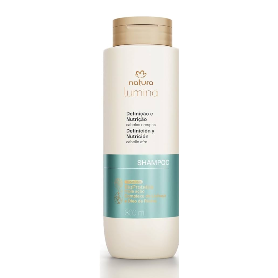 Natura LUMINA Suave Cabelos Crespos / Shampoing Doux Cheveux Bouclés - 300ml