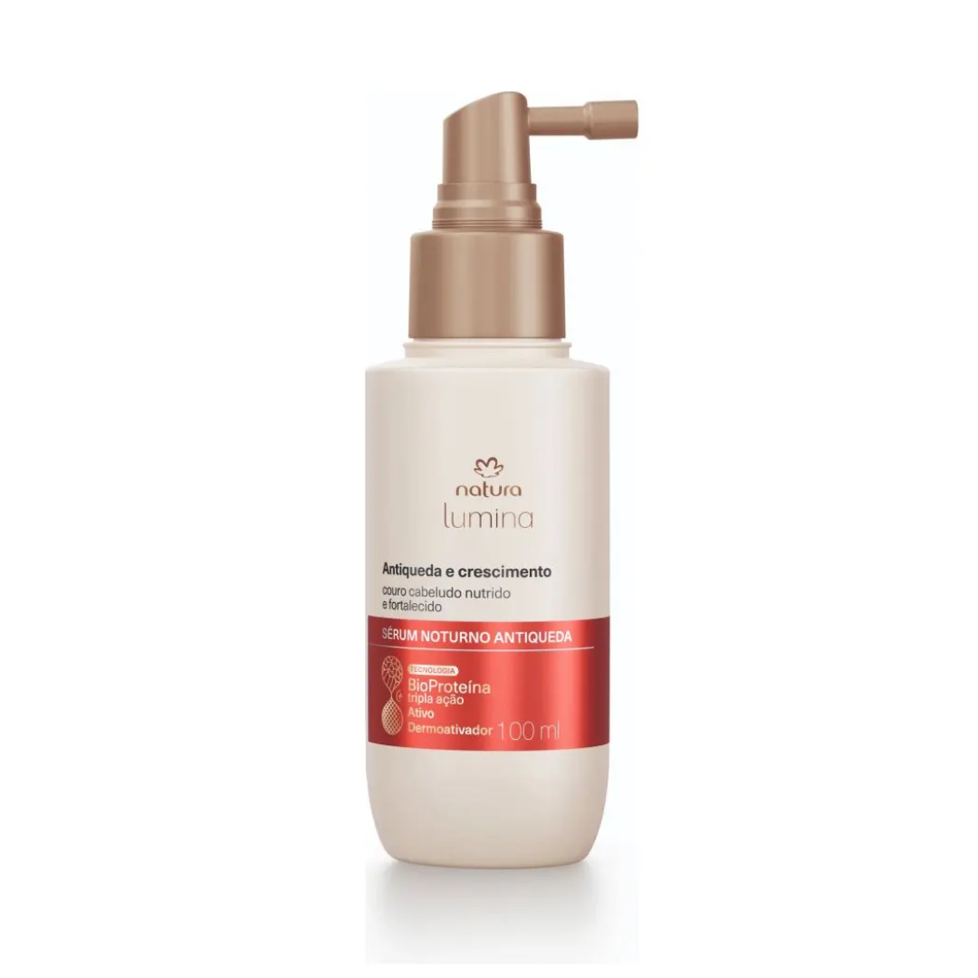 Lumina Antiqueda Hair Fall Night Serum Growth & Scalp Care 100ml Natura