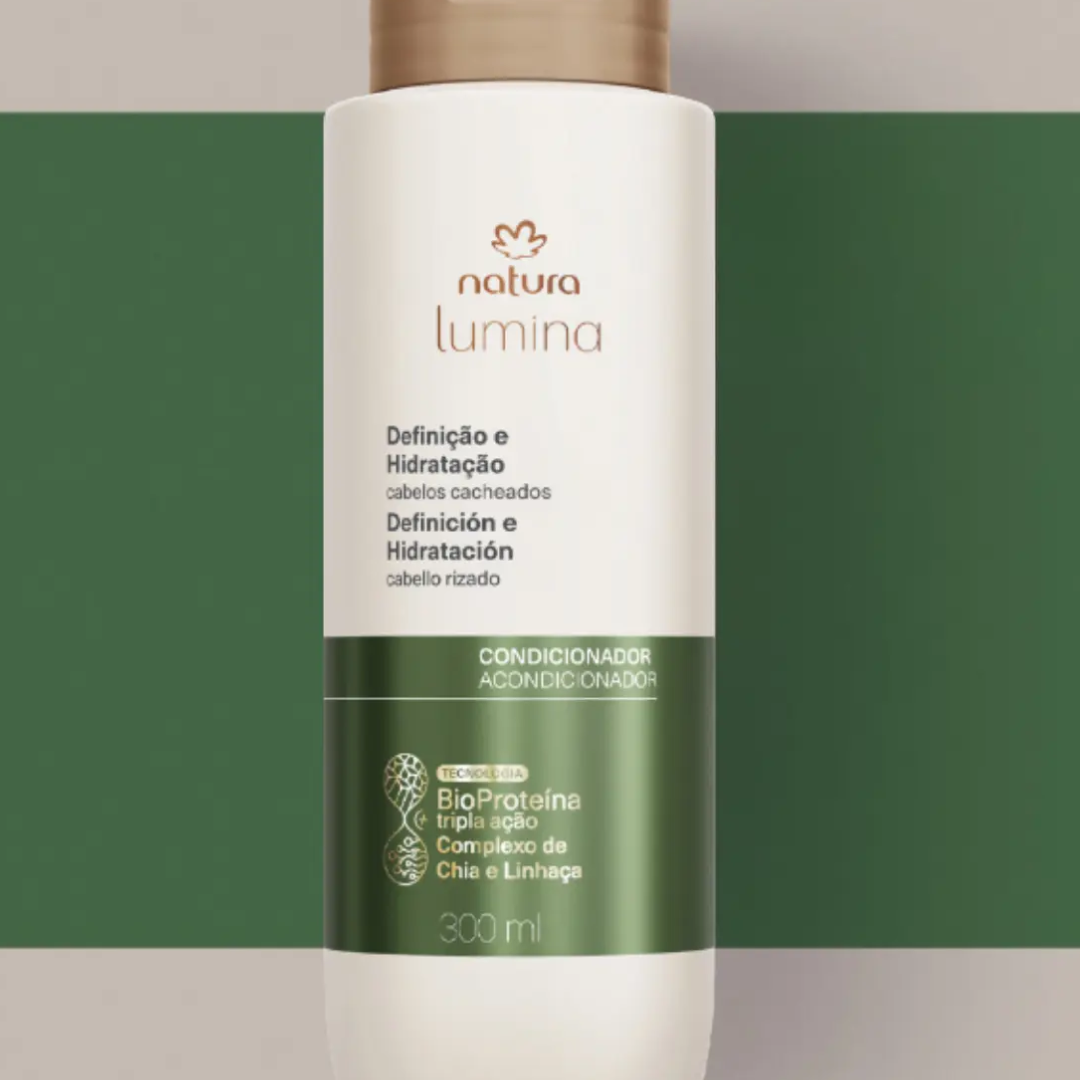Lumina Antioleosidade Smooth Conditioner Oily Hair 300ml Natura