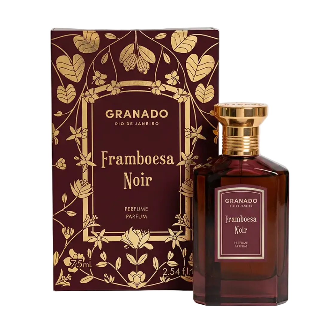 Framboesa Noir Eau de Parfum Raspberry & Leather Perfume 75ml Granado