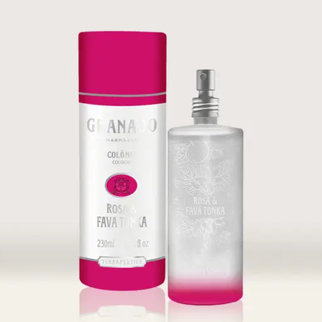 Rosa & Tonka Bean Body Cologne Floral Amber Gourmand Granado 230ml