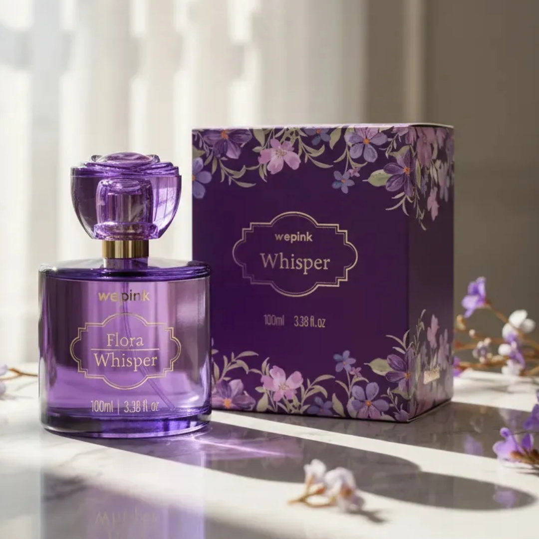 Flora Whisper Body Deo Cologne Pear, Red Fruits & Amber 100ml Wepink