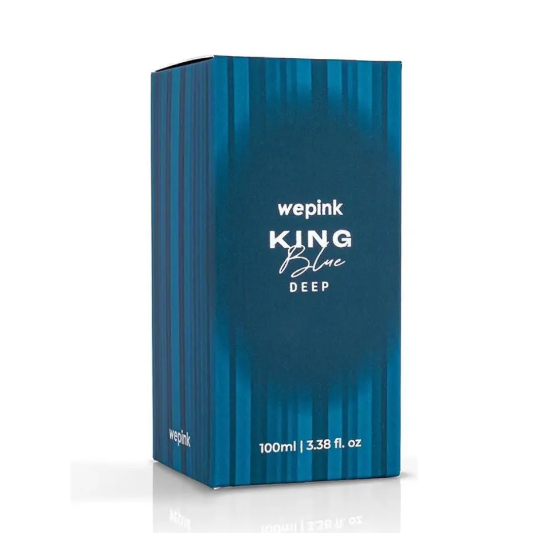 King Blue Deep Cologne Bergamot, Vanilla & Sandalwood 100ml Wepink
