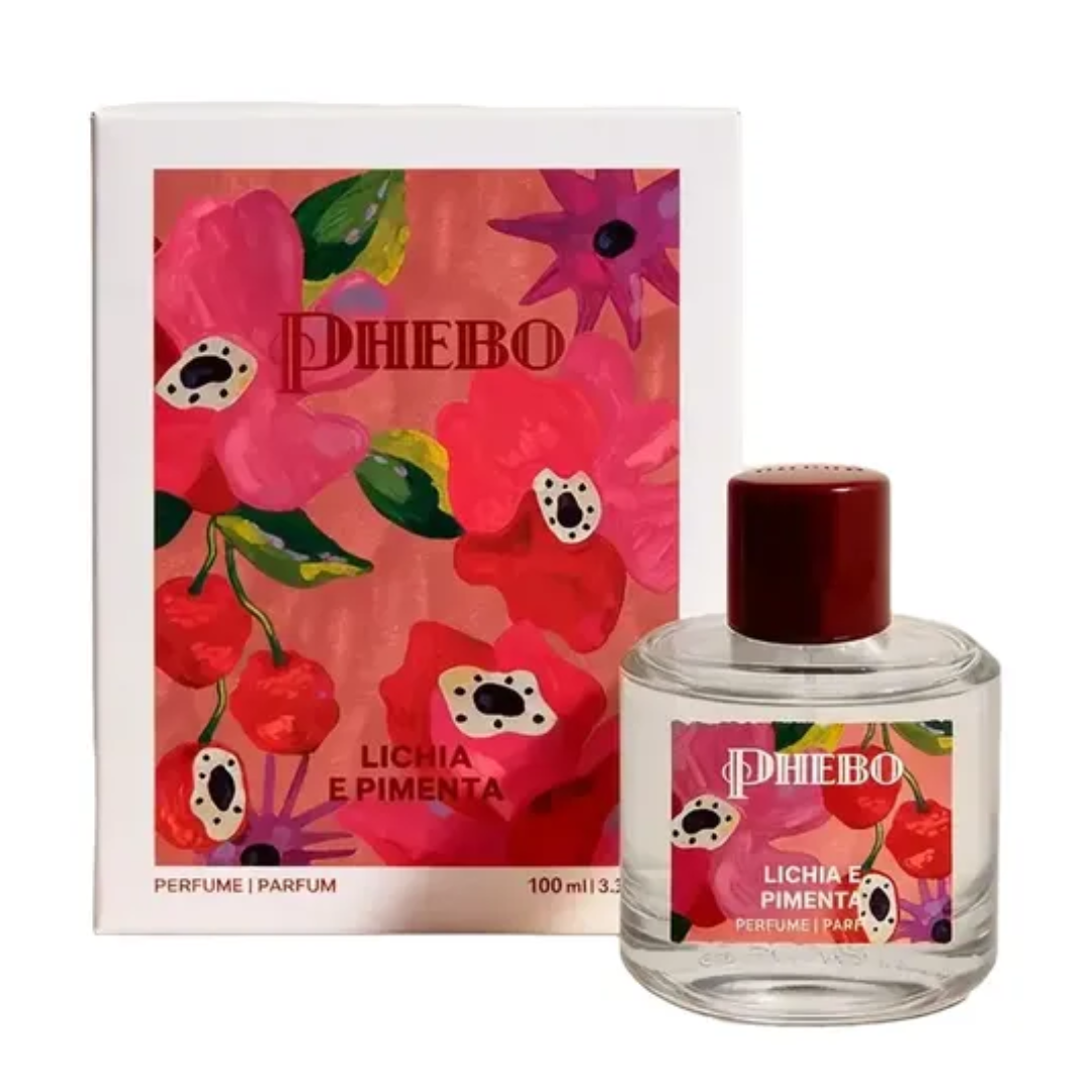 Lichia & Pimenta Perfume Lychee Jasmine Rose & Musk 100ml Phebo
