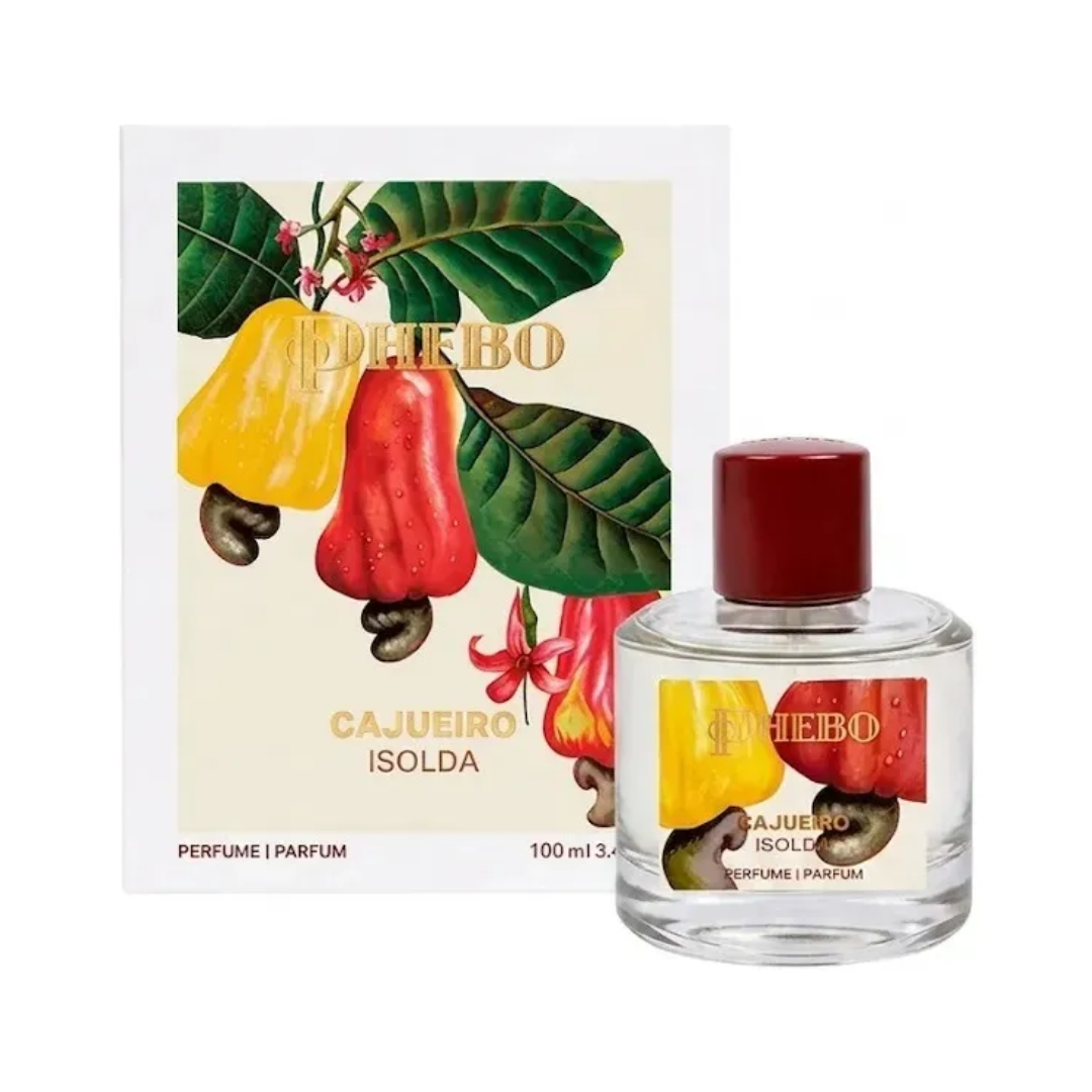 Isolda Cajueiro Perfume Cashew Bergamot Apple Musk Fragance 100ml Phebo