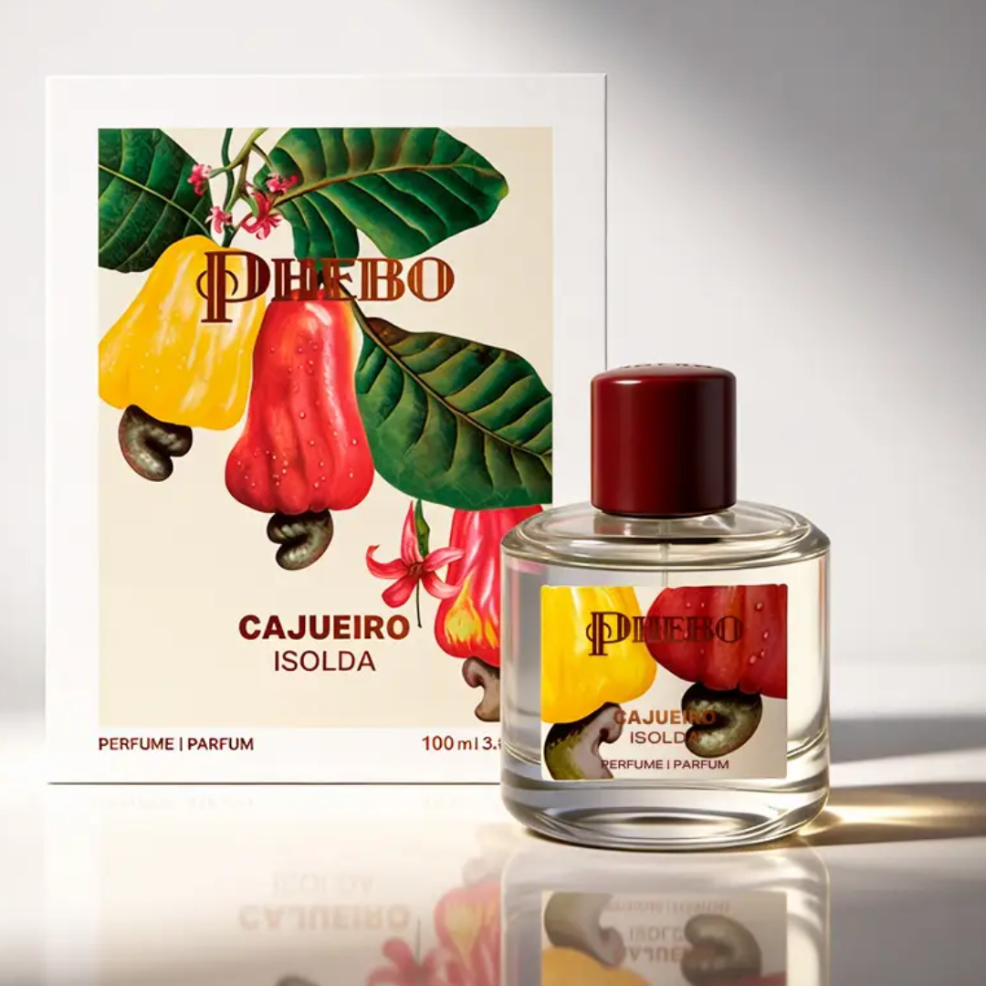Isolda Cajueiro Perfume Cashew Bergamot Apple Musk Fragance 100ml Phebo
