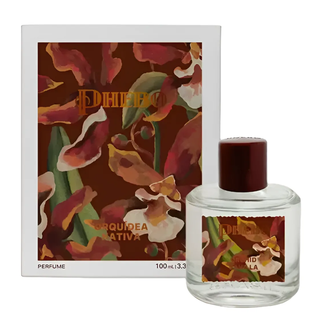 Bronze Perfume Amber Vanilla Musk Sandalwood Rum Fragance 100ml Phebo