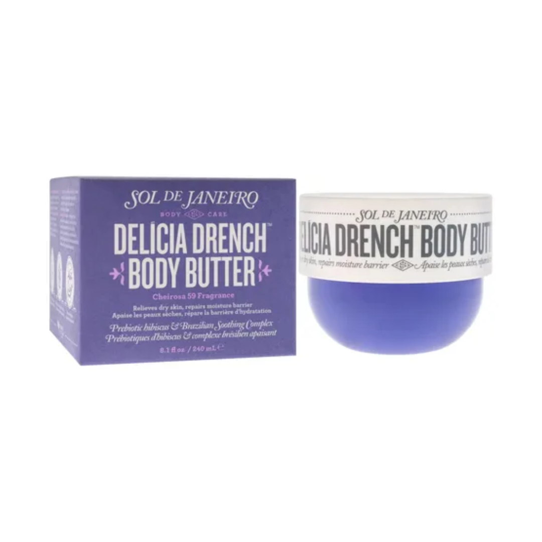 Delícia Drench Body Butter Cheirosa 59 Daily Skin Care 74ml Sol de Janeiro