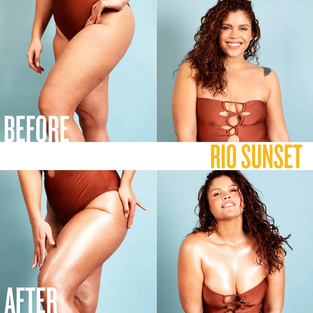 Rio Sunset Glow Oil Face & Body Shimmer 75ml Sol de Janeiro
