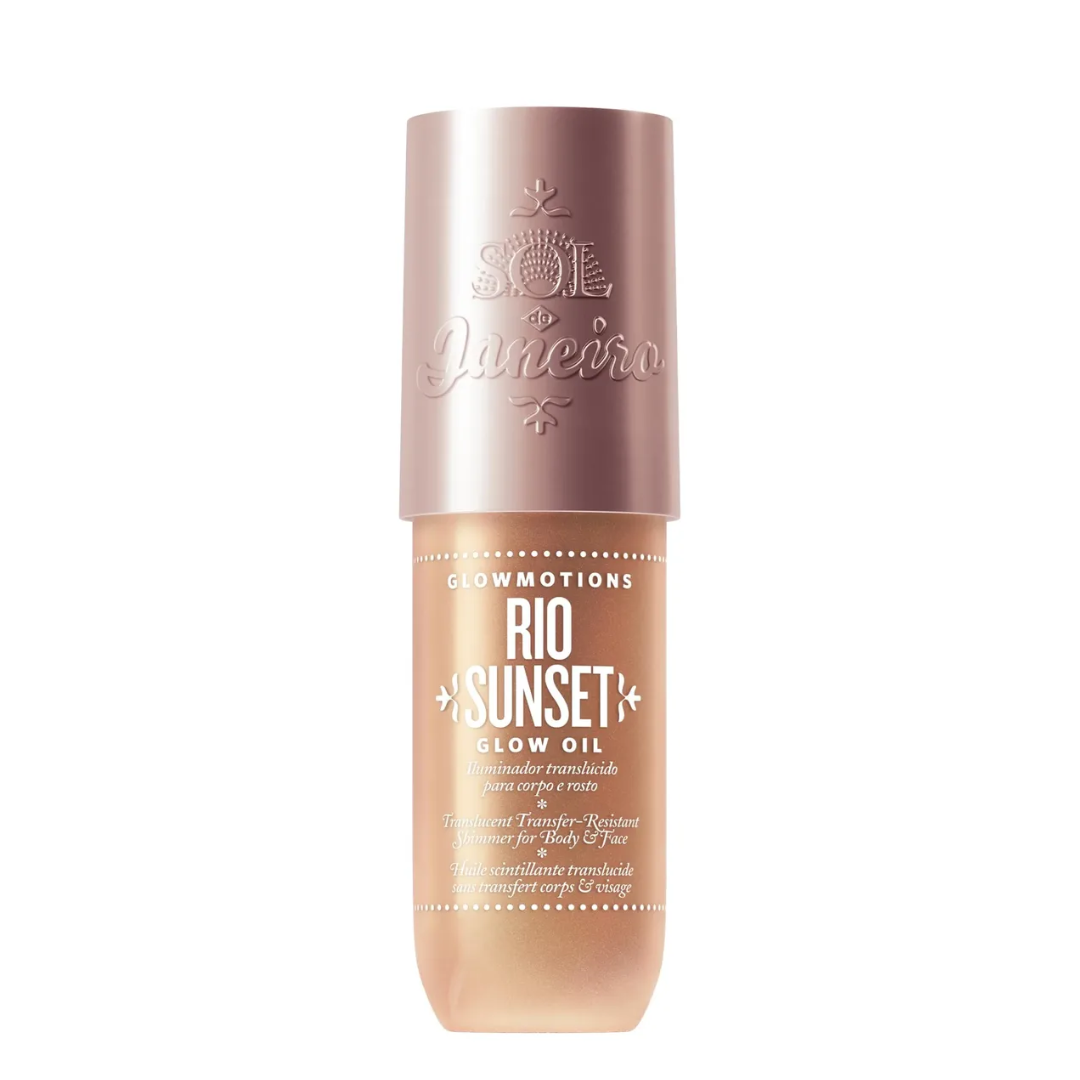 Rio Sunset Glow Oil Face & Body Shimmer 75ml Sol de Janeiro