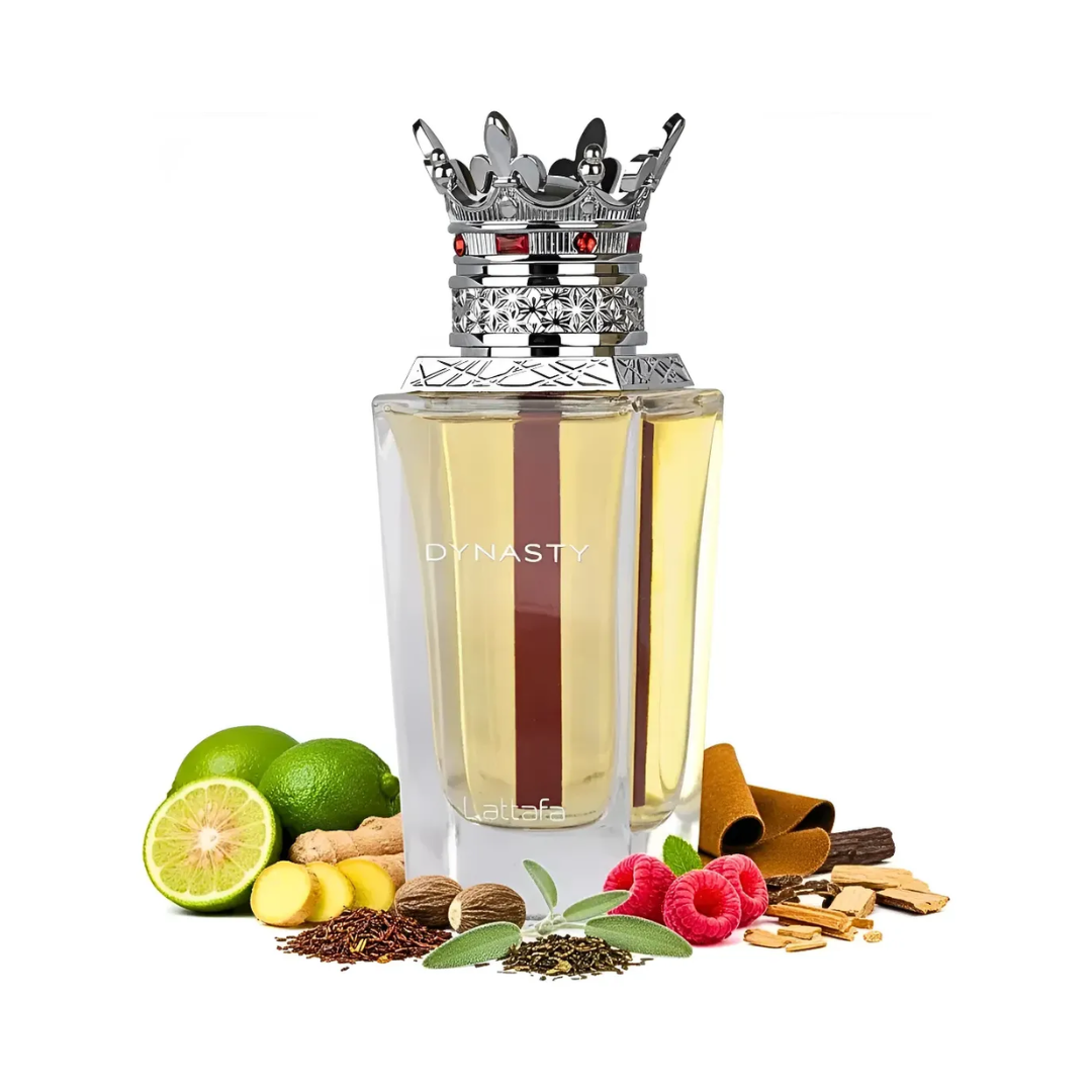 Dynasty Eau de Parfum Unisex Fresh Spicy Woody Arabic 100ml Lattafa