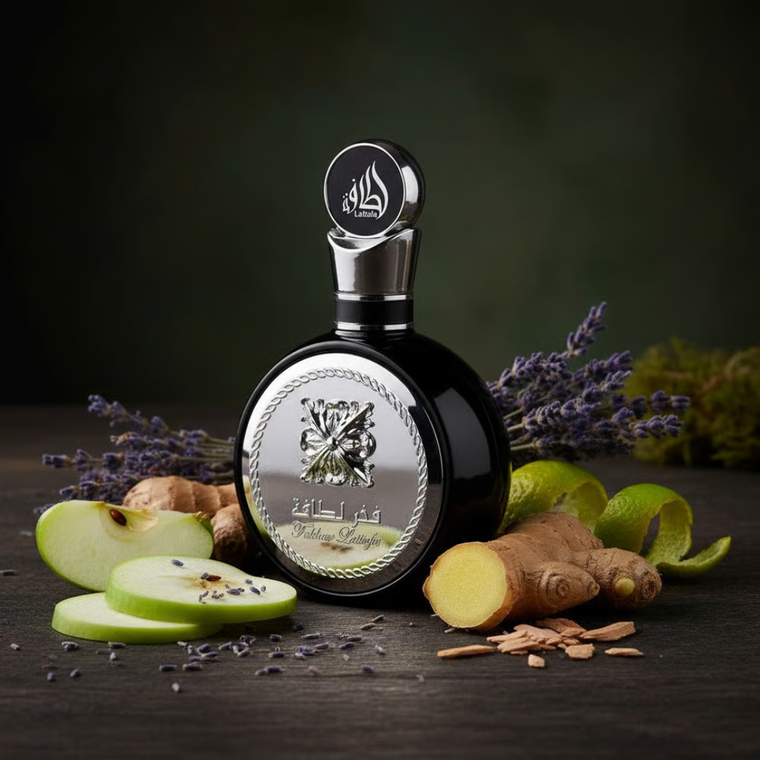 Fakhar Black Eau de Parfum Woody Oriental Arabic Perfume 100ml Lattafa
