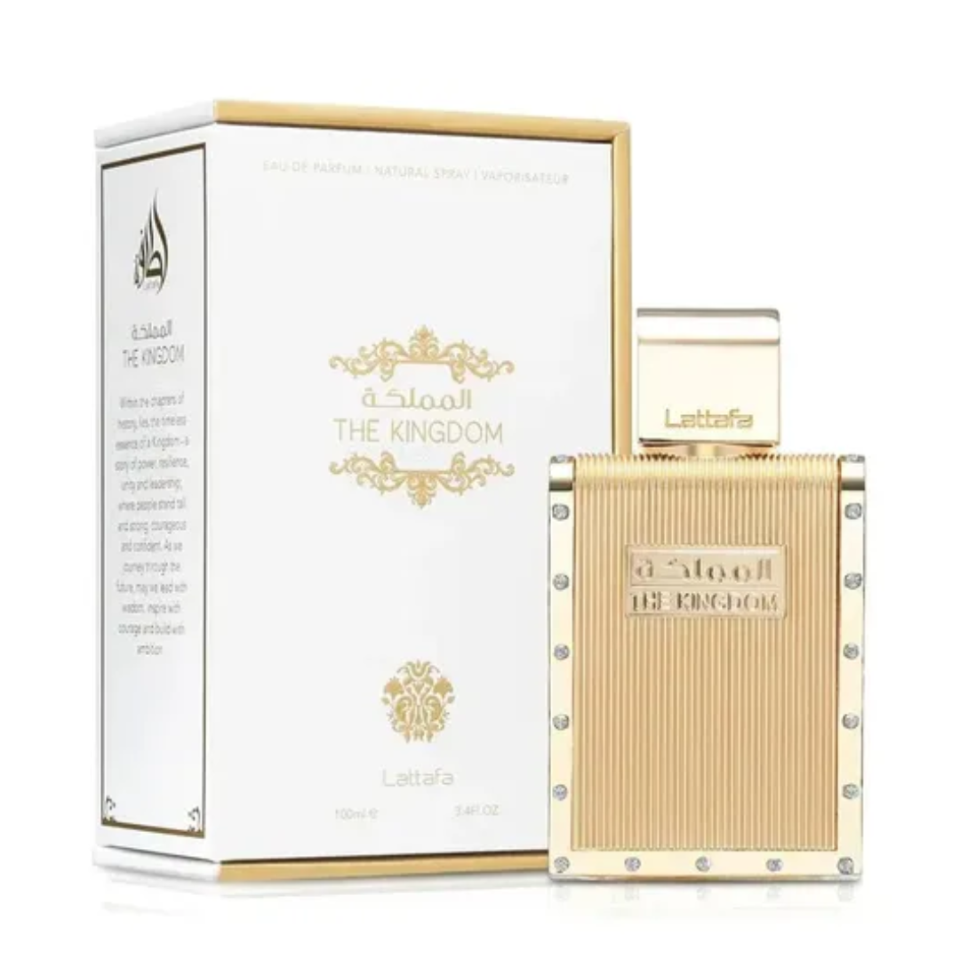 The Kingdom 100ml Eau de Parfum Long Lasting Woody Arabic 100ml Lattafa