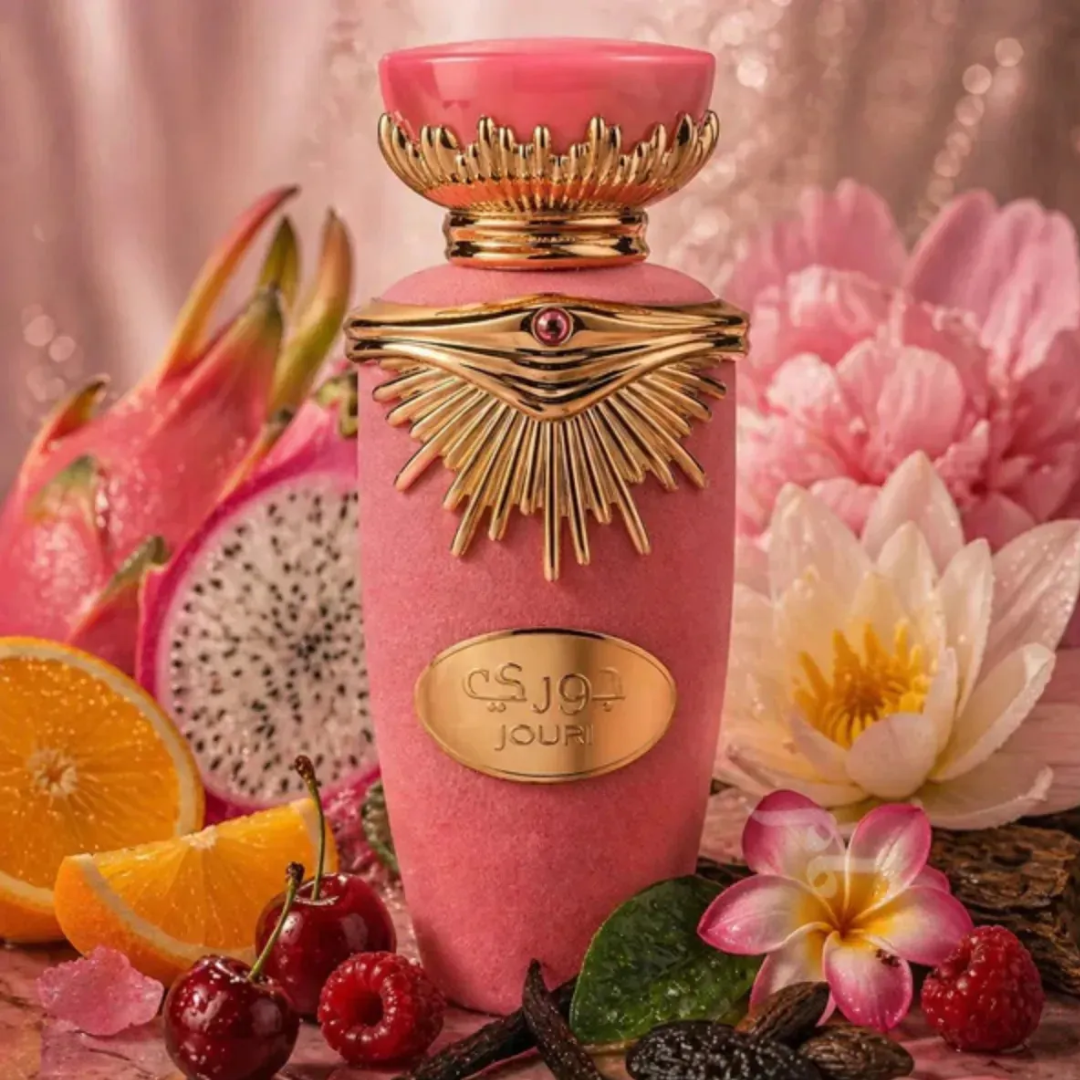 Jouri Eau de Parfum Fruity Floral Arabic Perfume 100ml Lattafa