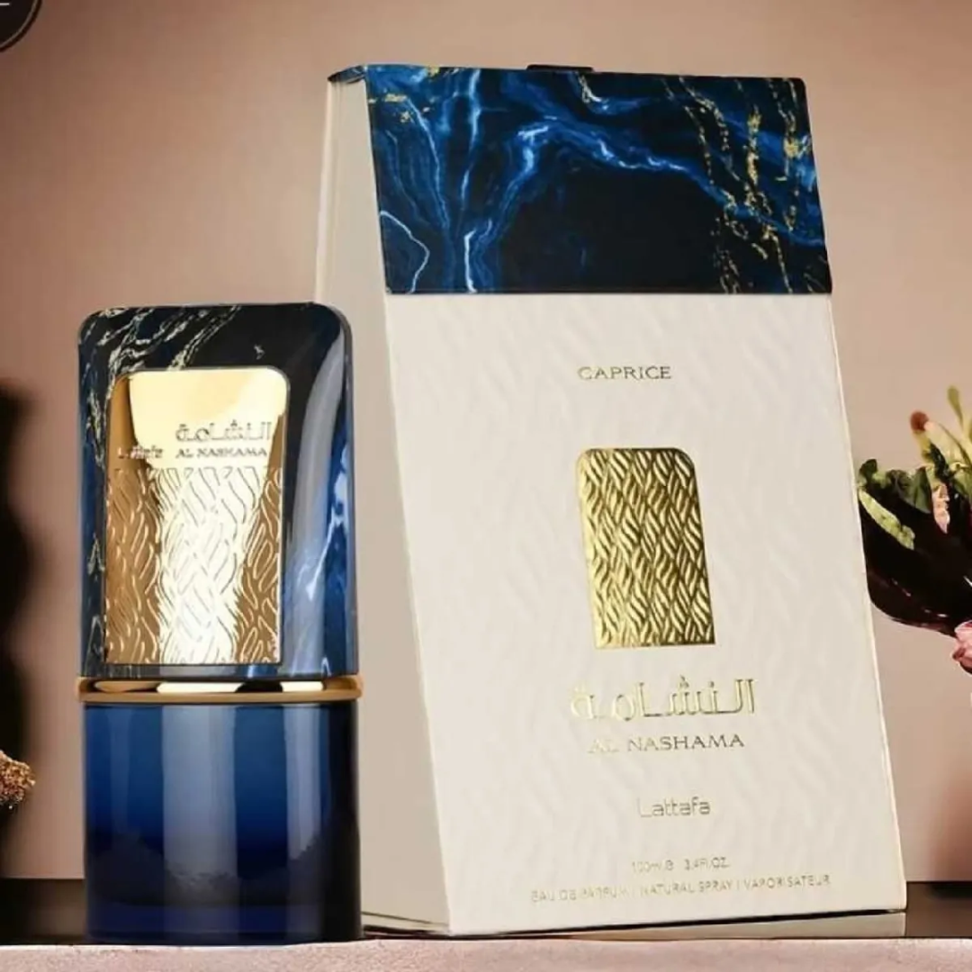 Al Nashama Caprice EDP Unisex Woody Spicy Arabic Perfume 100ml Lattafa