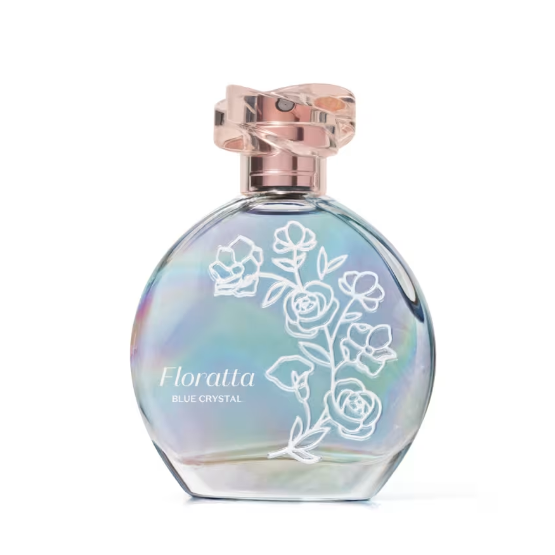 Floratta Blue Crystal Eau de Cologne for Women Body Fragance 75ml O Boticario