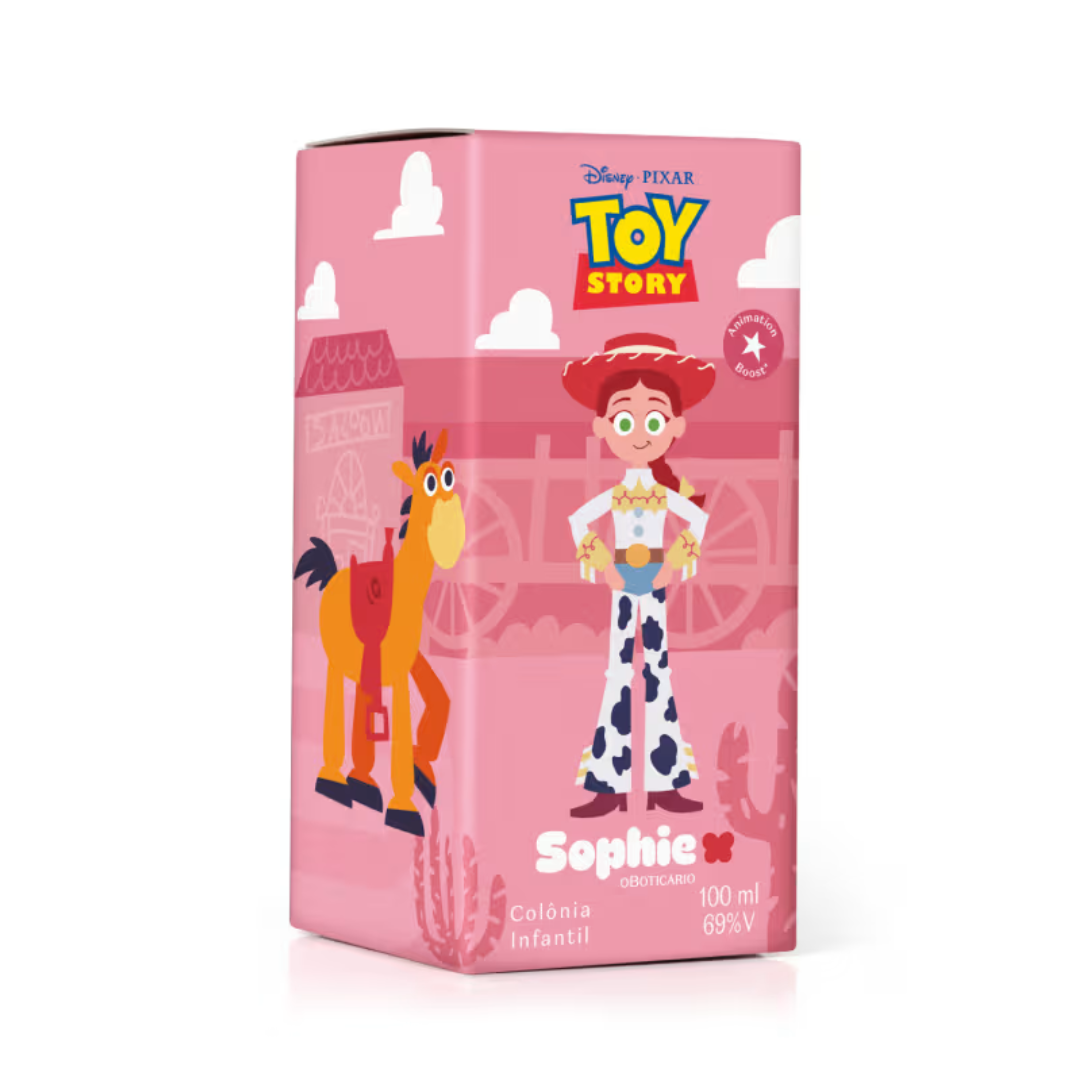 Toy Story Jessie Vaqueira Valente Brave Cowgirl Kids Cologne 100ml O Boticário