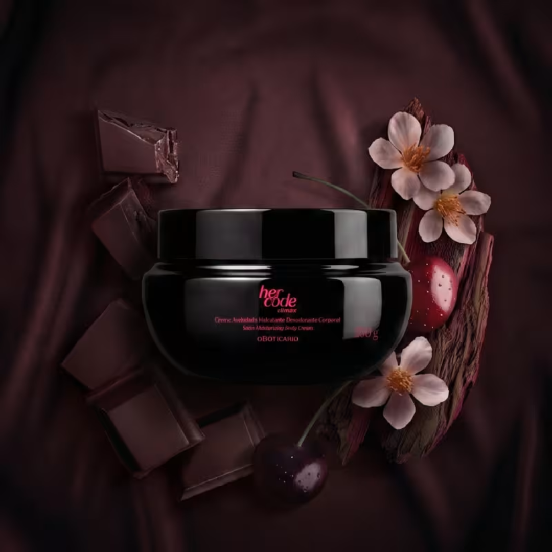 Her Code Clímax Moisturizing Body Cream Body Fragance 200g O Boticário