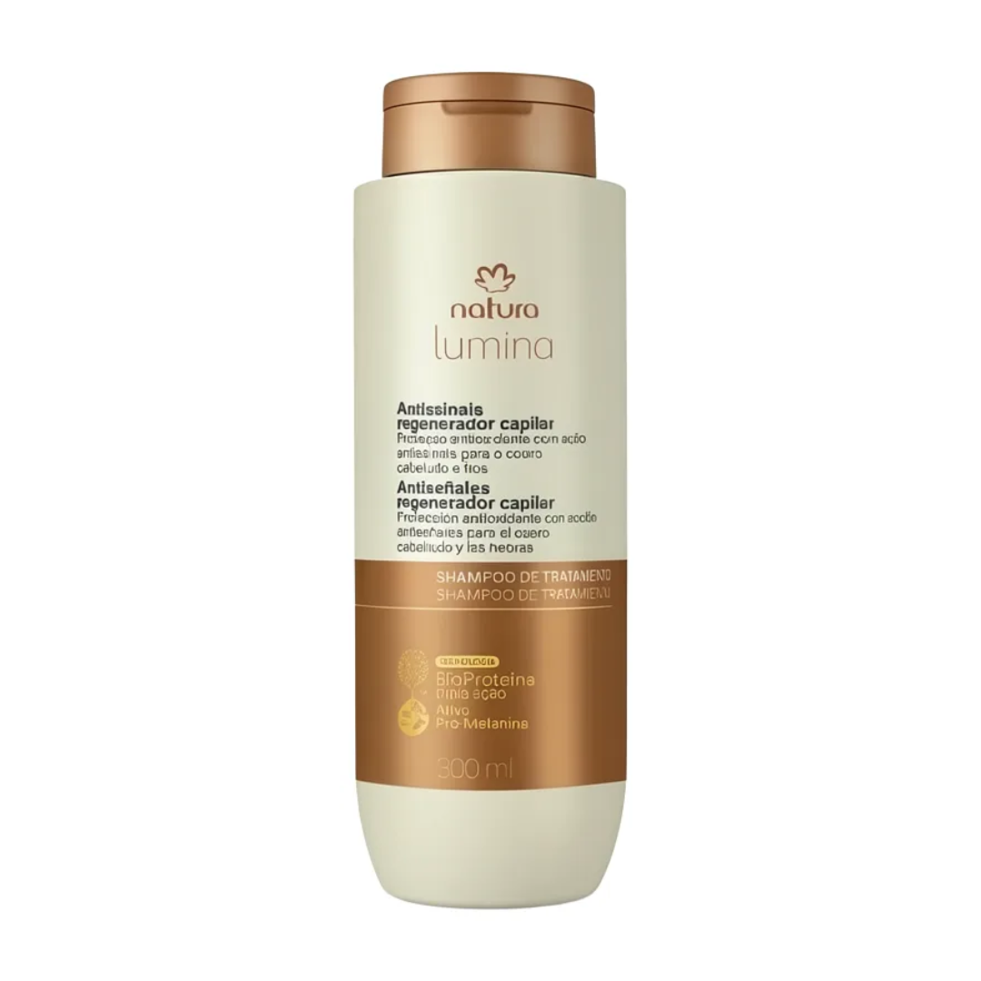 Lumina Antissinais Anti-Aging Shampoo Hair Protection 300ml Natura