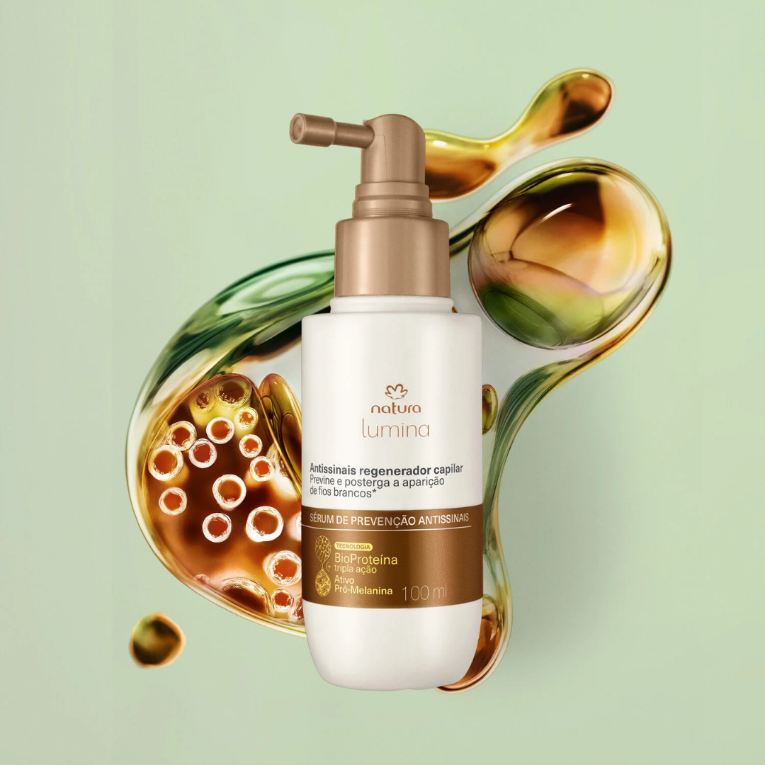 Lumina Antissinais Anti-Aging Hair Regenerating Serum 100ml Natura