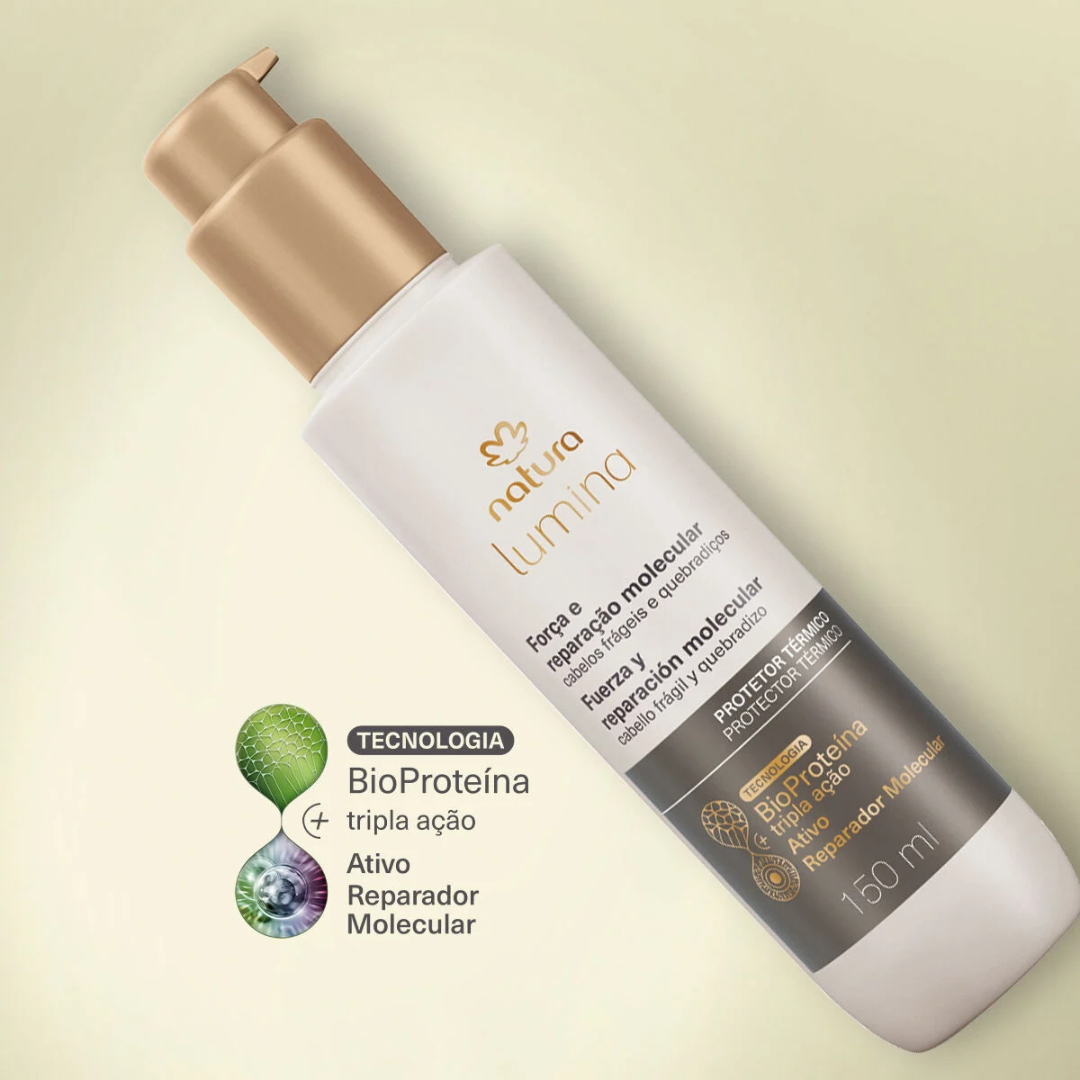 Lumina Strength & Molecular Repair Heat Protectant Anti-Frizz 150ml Natura