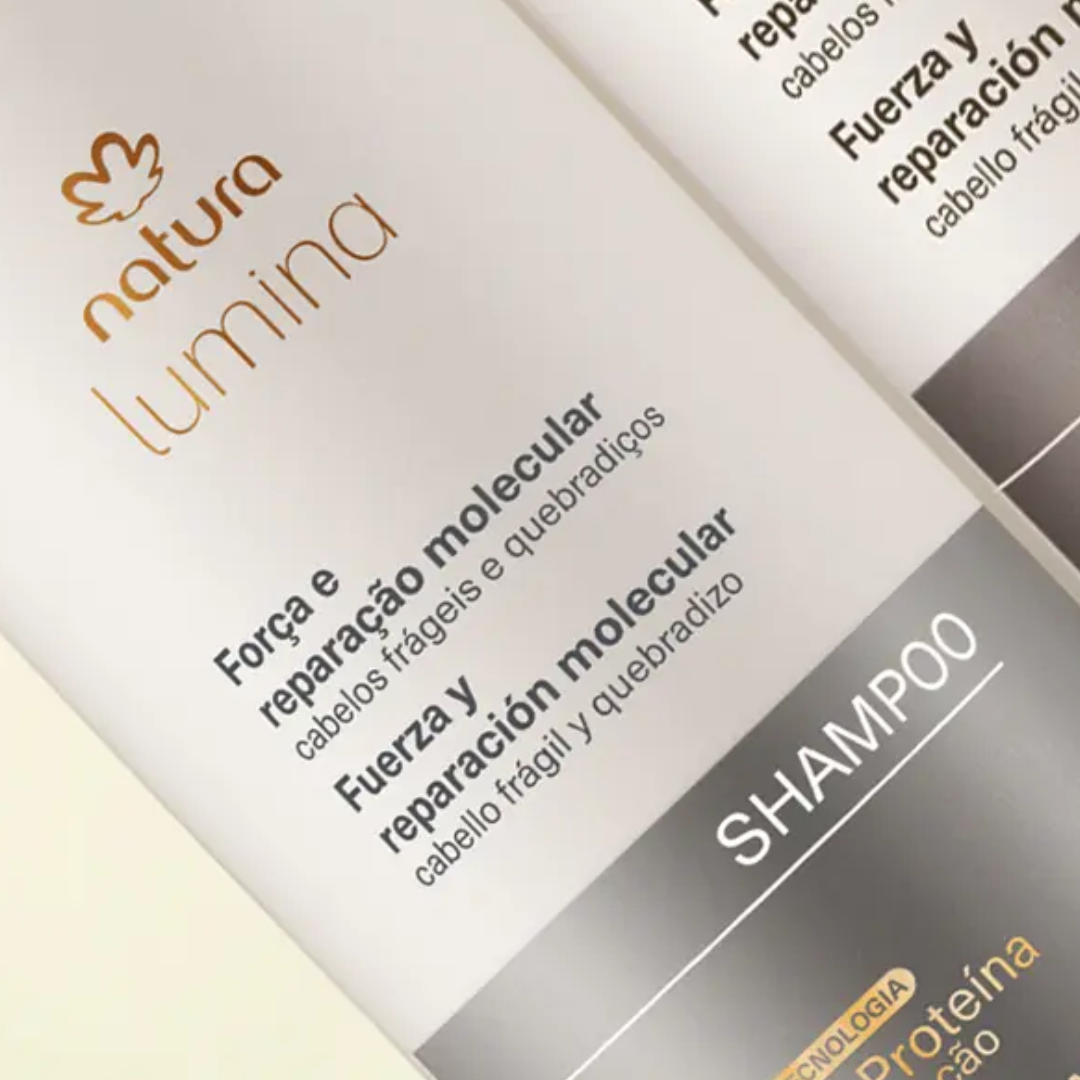 Lumina Strength & Molecular Repair Shampoo Hair Protection 300ml Natura