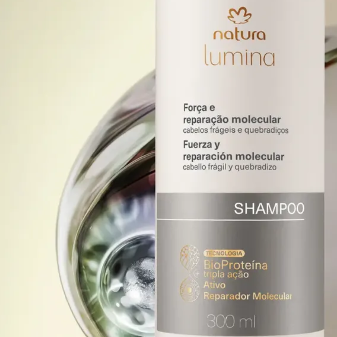 Lumina Strength & Molecular Repair Shampoo Hair Protection 300ml Natura