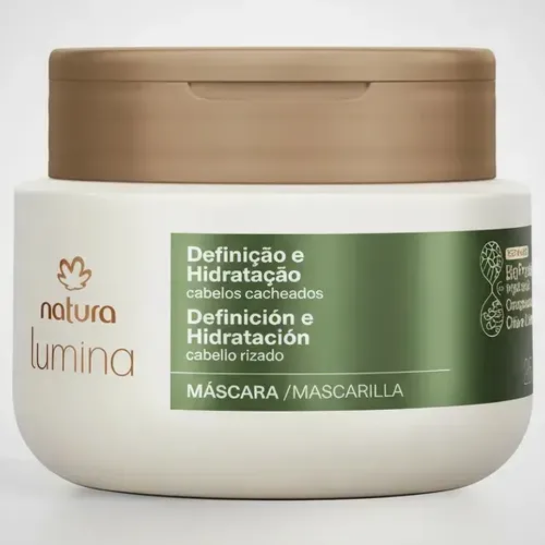 Natura Cacheadas Lumina Curly Hair Definition & Hydration Set Kit Natura