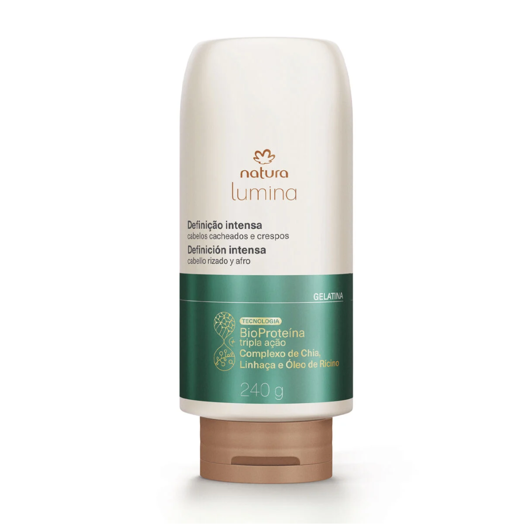 Lumina Cacheados Curl Definition & Shine Jelly for Curly & Coily Hair 240g Natura