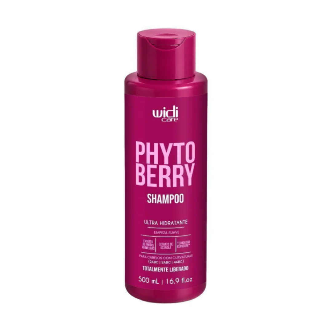 PhytoBerry Ultra Hydrating Shampoo for Curly Hair 500ml Widi Care