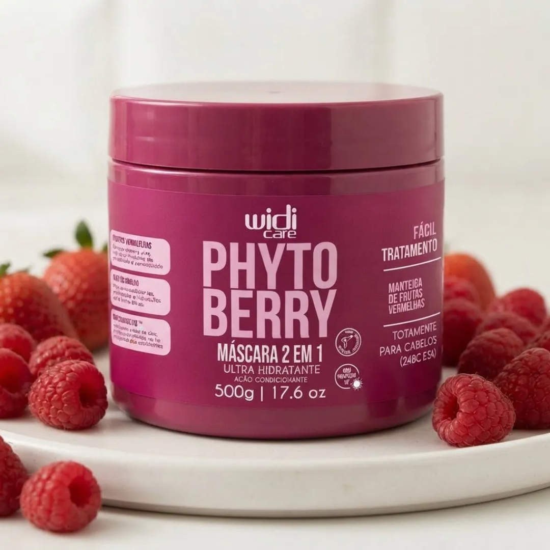 PhytoBerry 2-in-1 Ultra Hydrating Curly Hair Mask 500g Widi Care