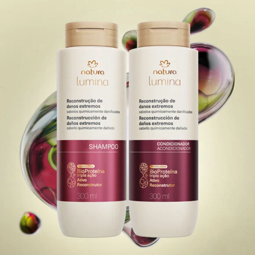 Reconstrção de Danos Natura Lumina Extreme Damage Repair Hair Care Kit