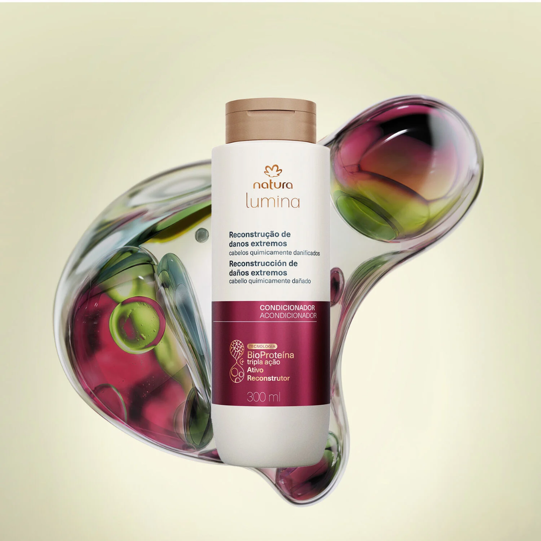 Lumina  Reconstrução de Danos Conditioner Hair Repair 300ml Natura