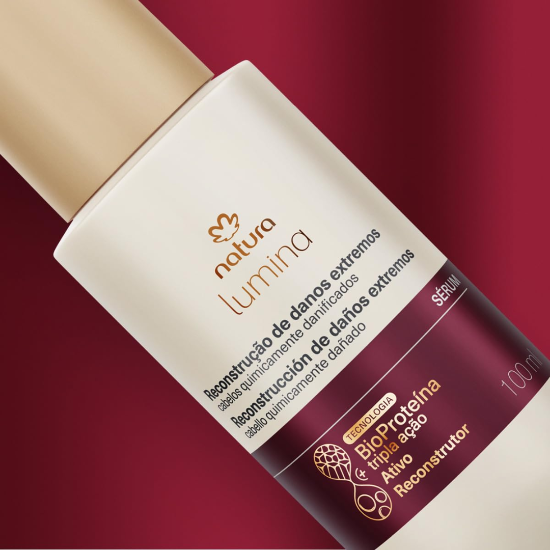 Lumina Reconstrução de Danos Post Progress Damage Repair Serum 100ml Natura