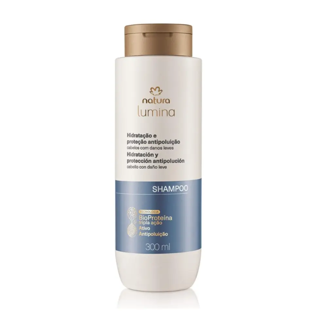 Lumina Hidratação Antipoluição Shampoo Anti-Pollution Hydration 300ml Natura