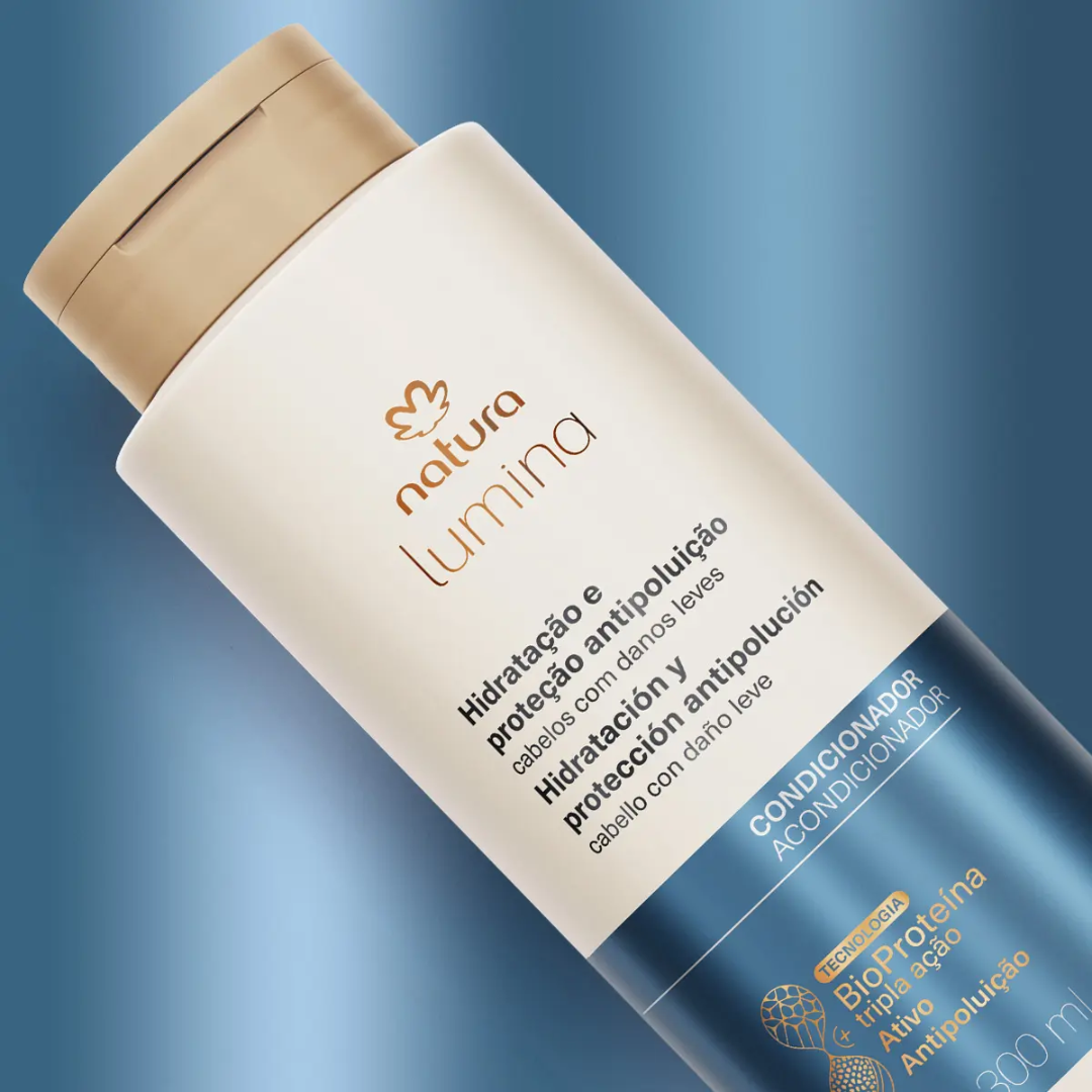 Lumina Hidratação Antipoluição Conditioner Anti-Pollution Hydration 300ml Natura