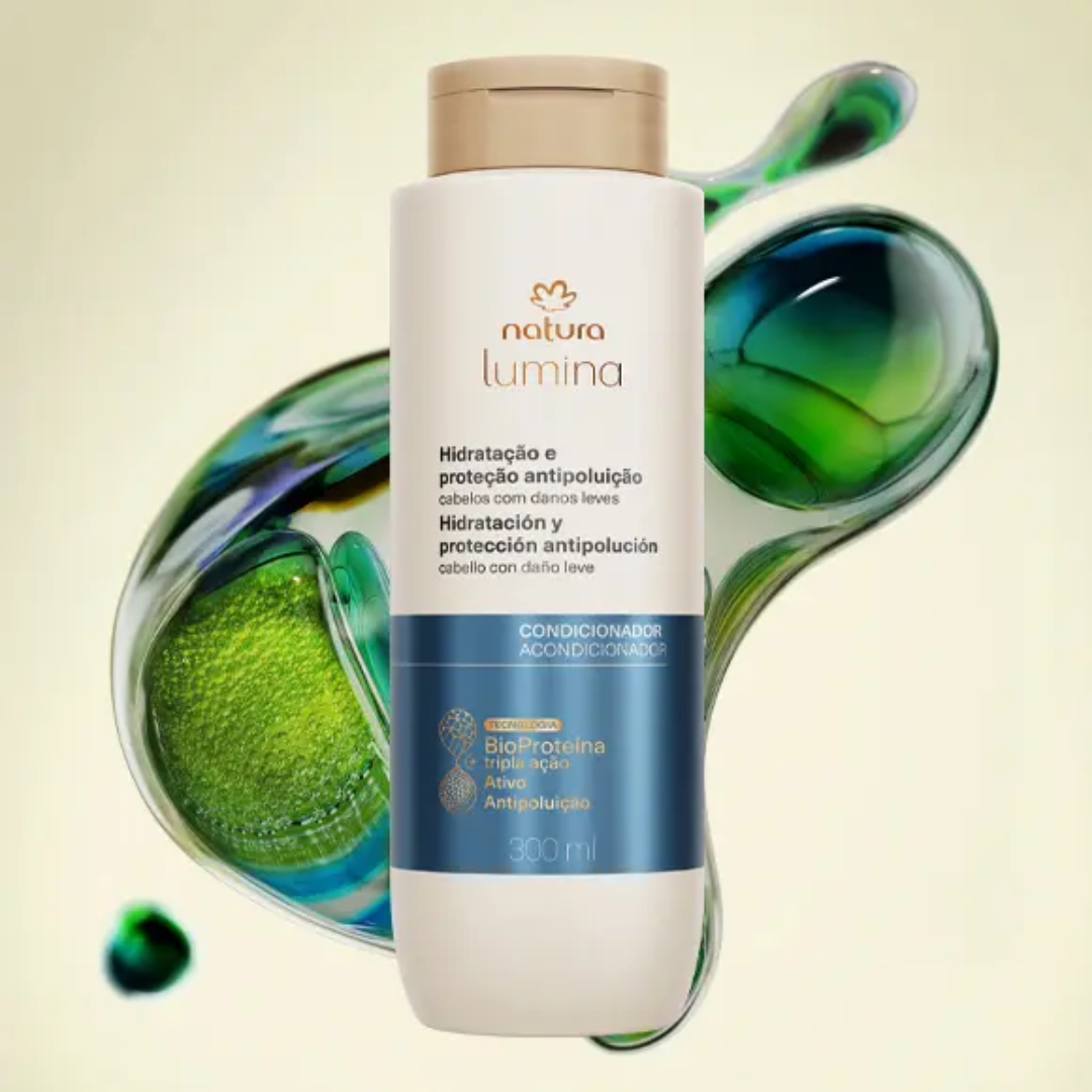 Lumina Hidratação Antipoluição Conditioner Anti-Pollution Hydration 300ml Natura