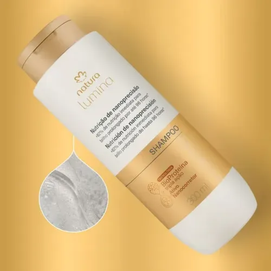 Lumina Nanoprecisao Nanoprecision Nutrition Hair Shampoo 300ml Natura