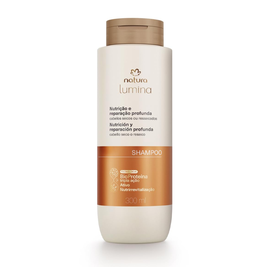 Lumina Nutrição e Reconstrução Deep Nutrition & Repair Shampoo 300ml Natura