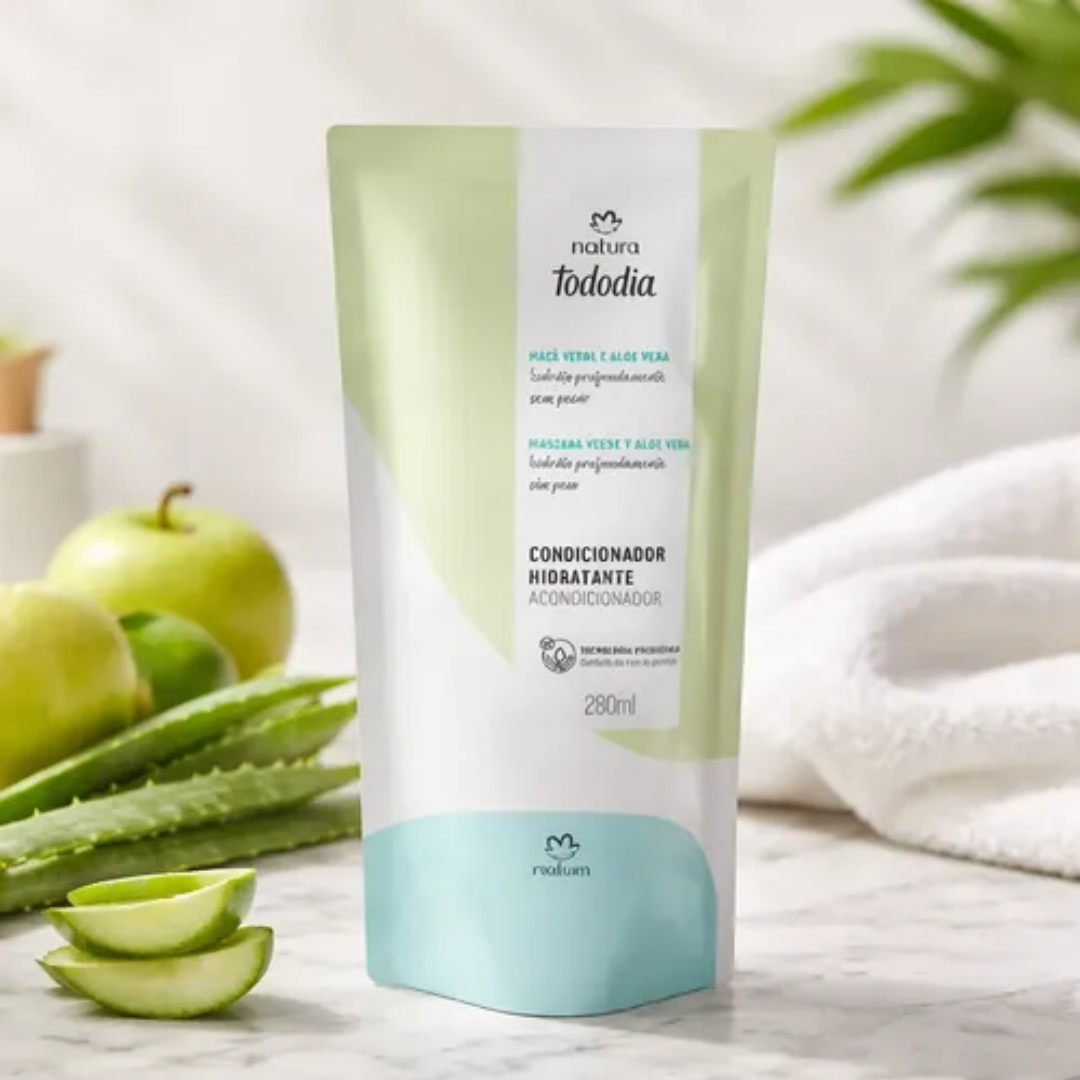 Tododia Green Apple  Babosa Hydrating Conditioner Refill 280ml Natura