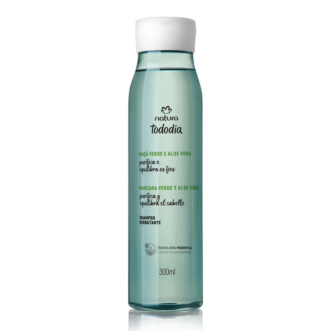 Tododia Green Apple & Aloe Vera Hydrating Shampoo 300ml Natura