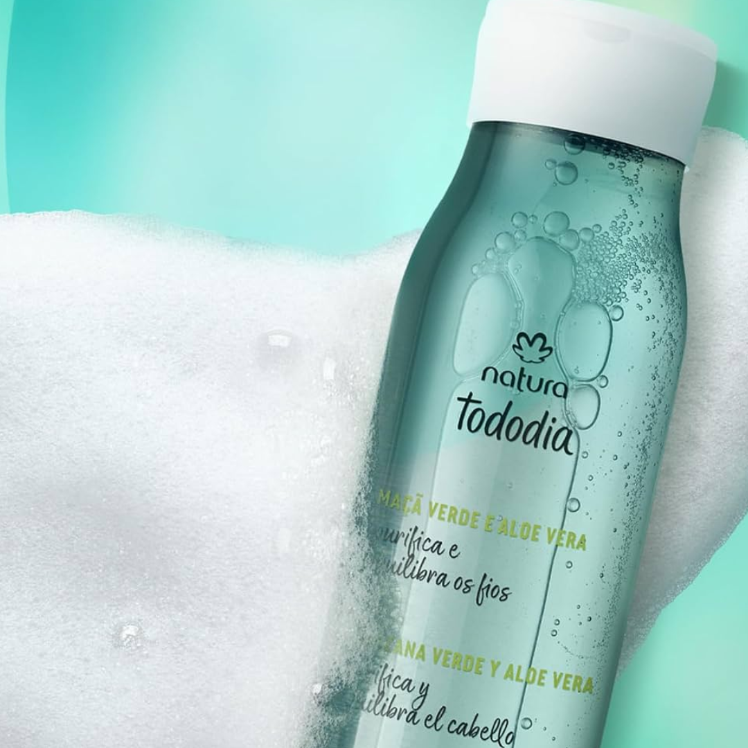 Tododia Green Apple & Aloe Vera Hydrating Shampoo 300ml Natura