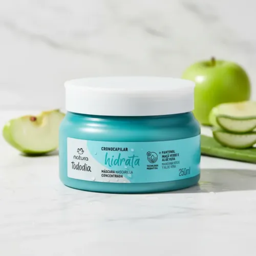 Tododia Green Apple & Aloe Vera Hydrating Hair Mask 250ml Natura