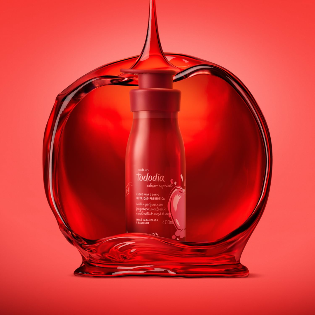 Tododia Caramelized Apple Vanilla Nutritive Body Cream 400ml Natura