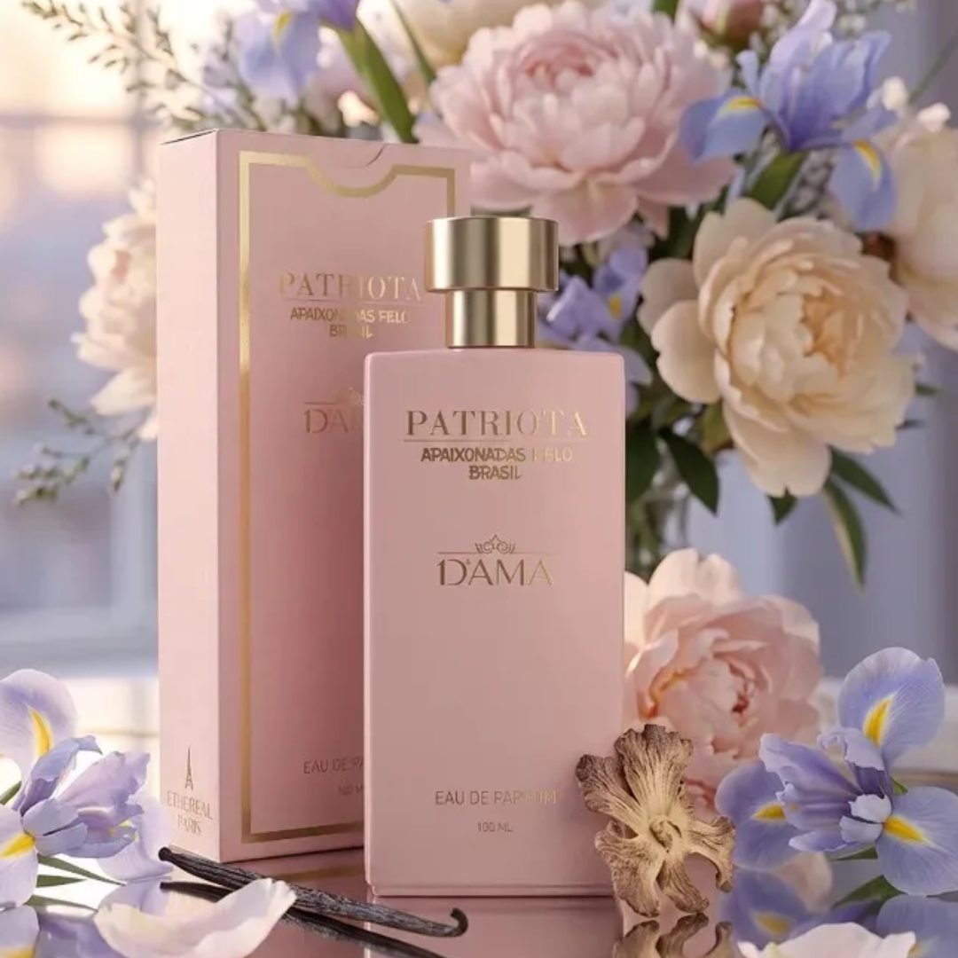Patriota 1ª Dama Eau de Parfum Floral Amber Gourmand 100ml Ethereal Paris