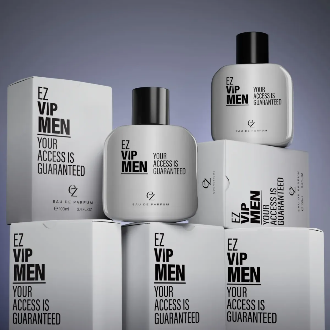 EZ VIP Men Eau de Parfum Spicy Woody Fragrance 100ml Ethereal Paris