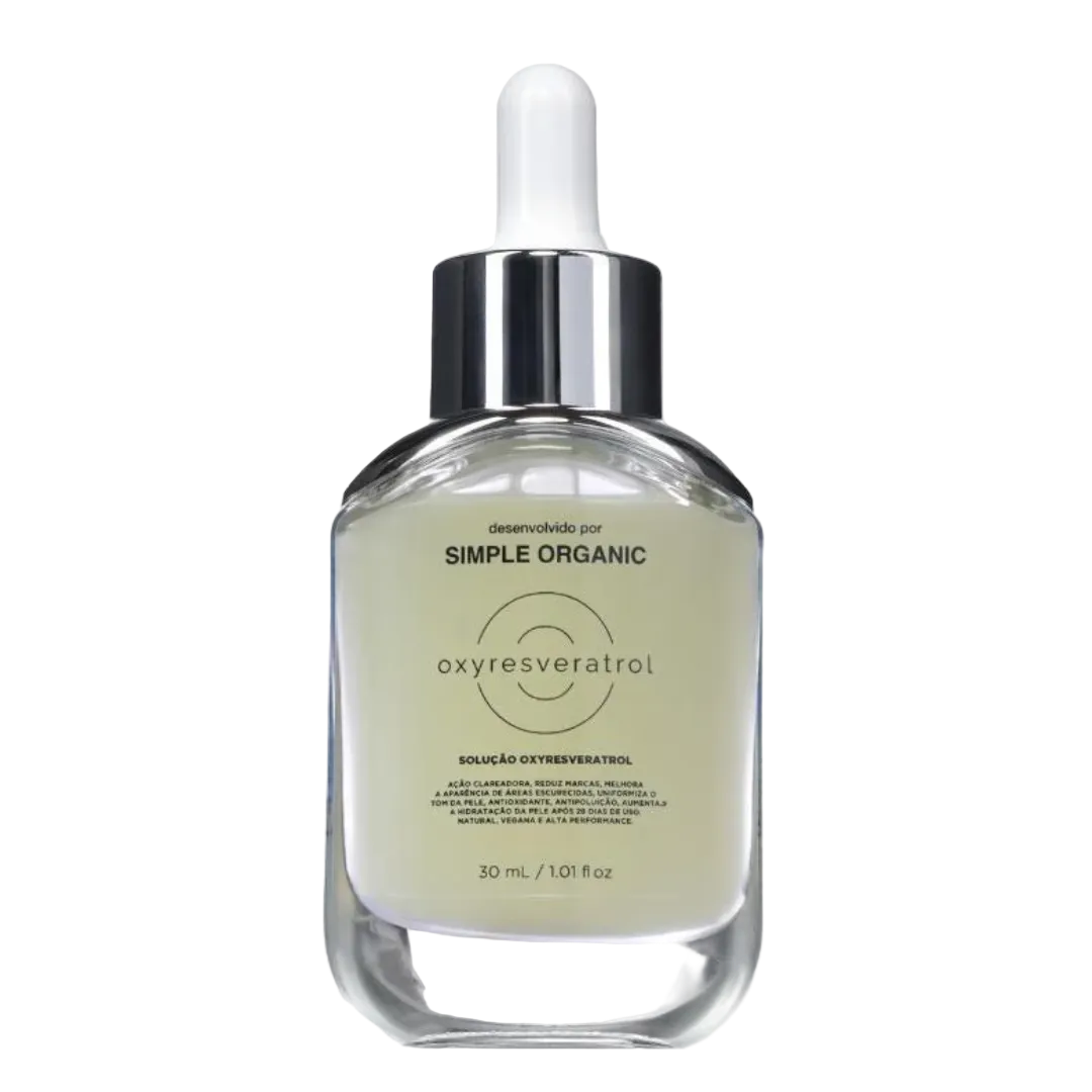 OXYresveratrol Solution Hydroxyresveratrol Skin Serum 30ml Simple Organic