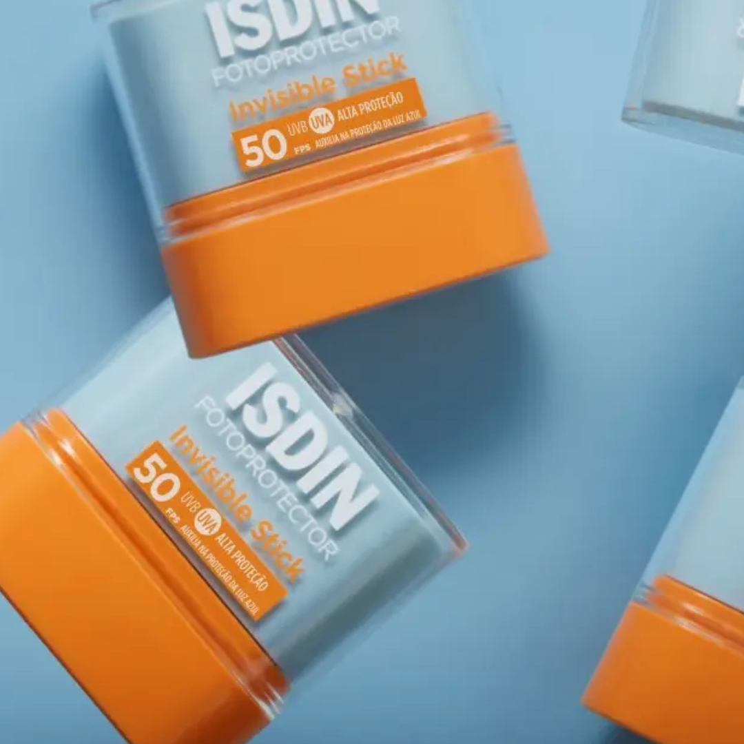 Invisible Stick SPF 50 Facial Sunscreen Skin Protection 10g ISDIN