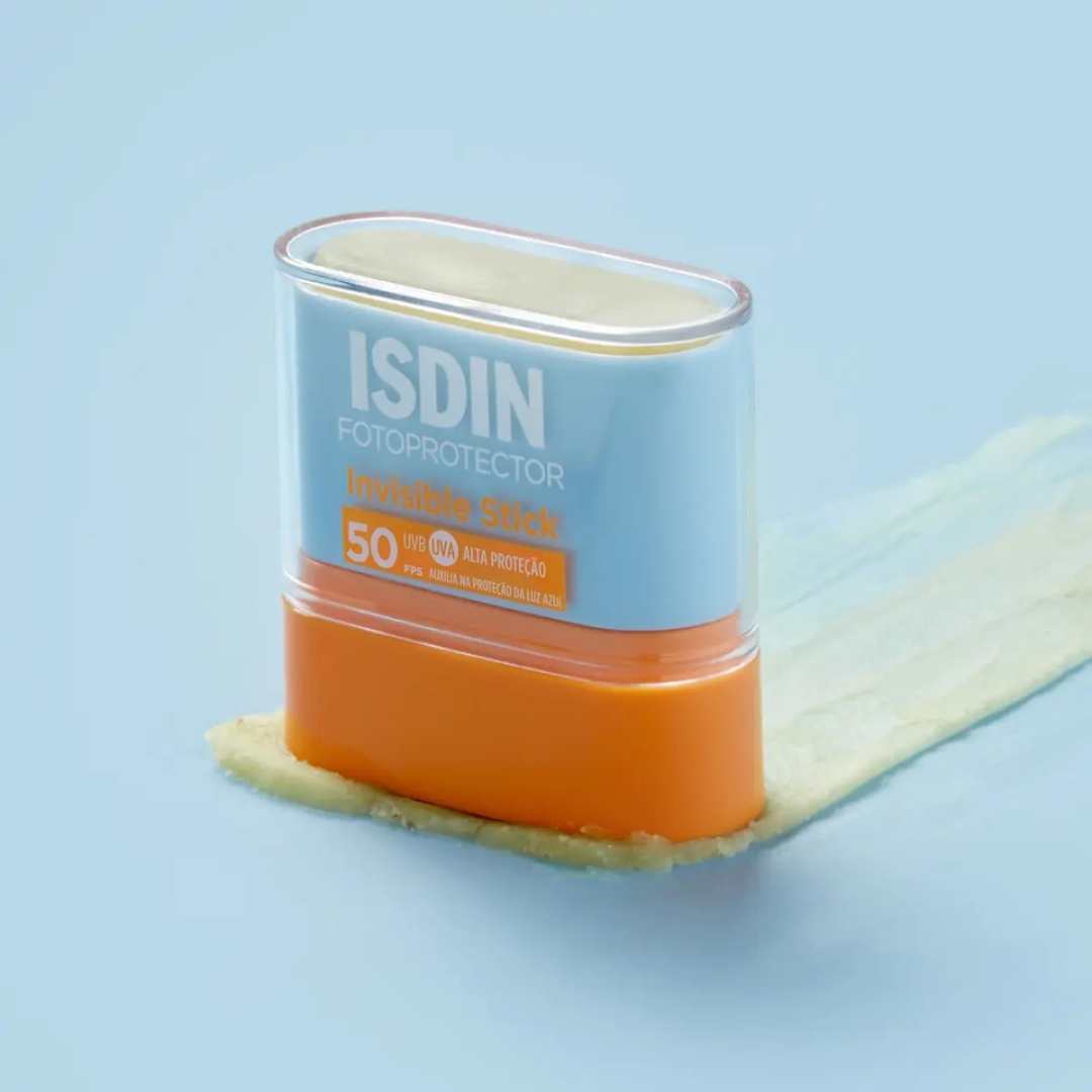 Invisible Stick SPF 50 Facial Sunscreen Skin Protection 10g ISDIN
